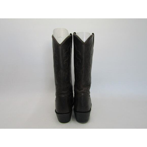 Mens Size 10 D Brown Leather Cowboy Western Boots main image 11